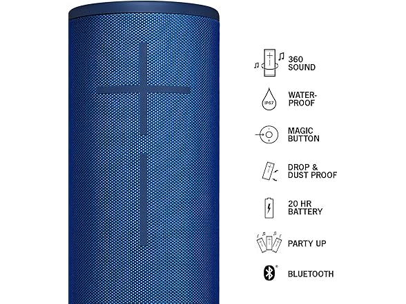 Logitech Ultimate Ears MEGABOOM 3 Bluetooth Speaker