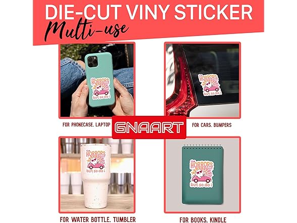 The Horrors Persist But So Do I Stickers