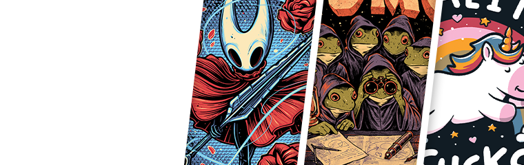 New Shirts for Putting On!