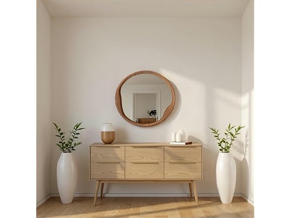 Howard Elliott Collection Quarry Round Mirror