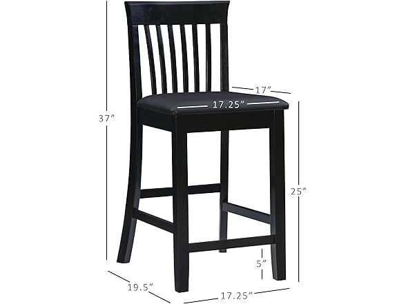 Linon Torino Craftsman Counter Stool