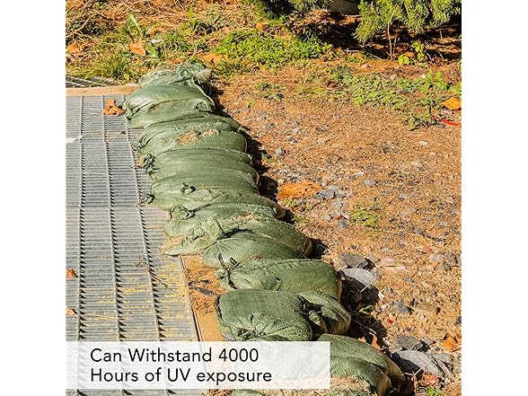 AK TRADING CO. 14" x 26" Poly Sandbags (Pack of 10)