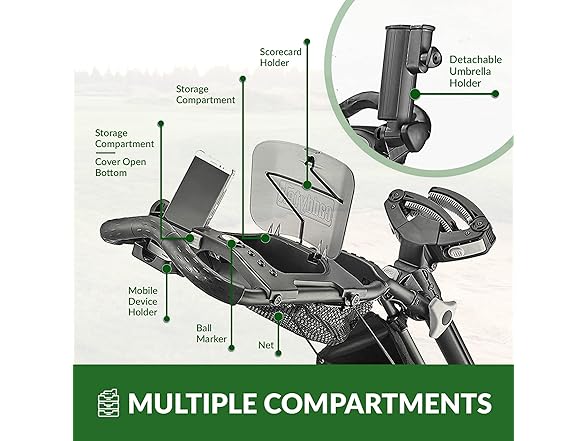 Caddytek CaddyLite EZ V8 Golf Push Cart