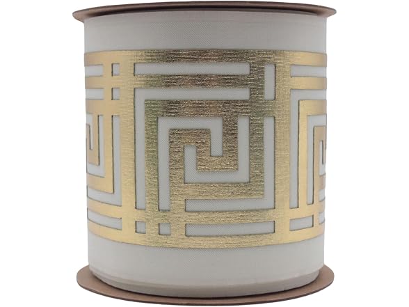 3.8 Yards Spool 3.9" Greek Key Drapery