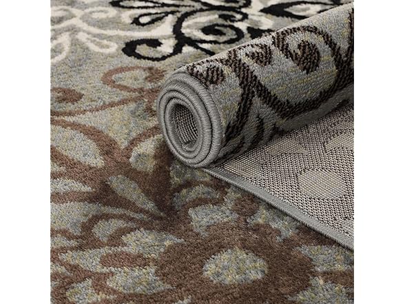 Superior Indoor Area Rug, Jute Backing 8' x 10', Blue