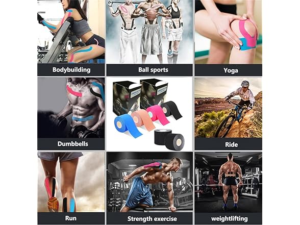 Sanfire Kinesiology Tape 2 Rolls