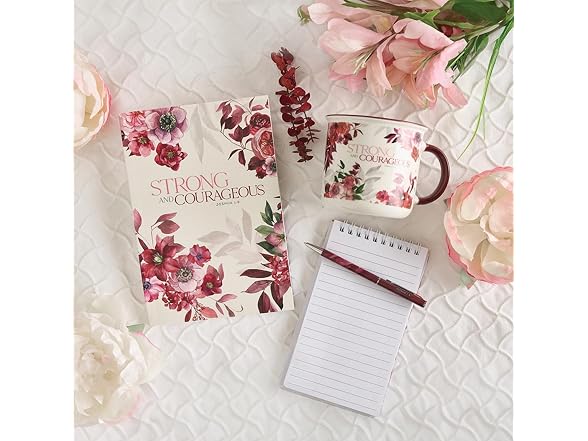Faithworks Women's Floral Hardcover Journal
