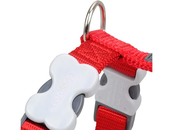 Red Dingo Classic Dog Harness, Large, Red