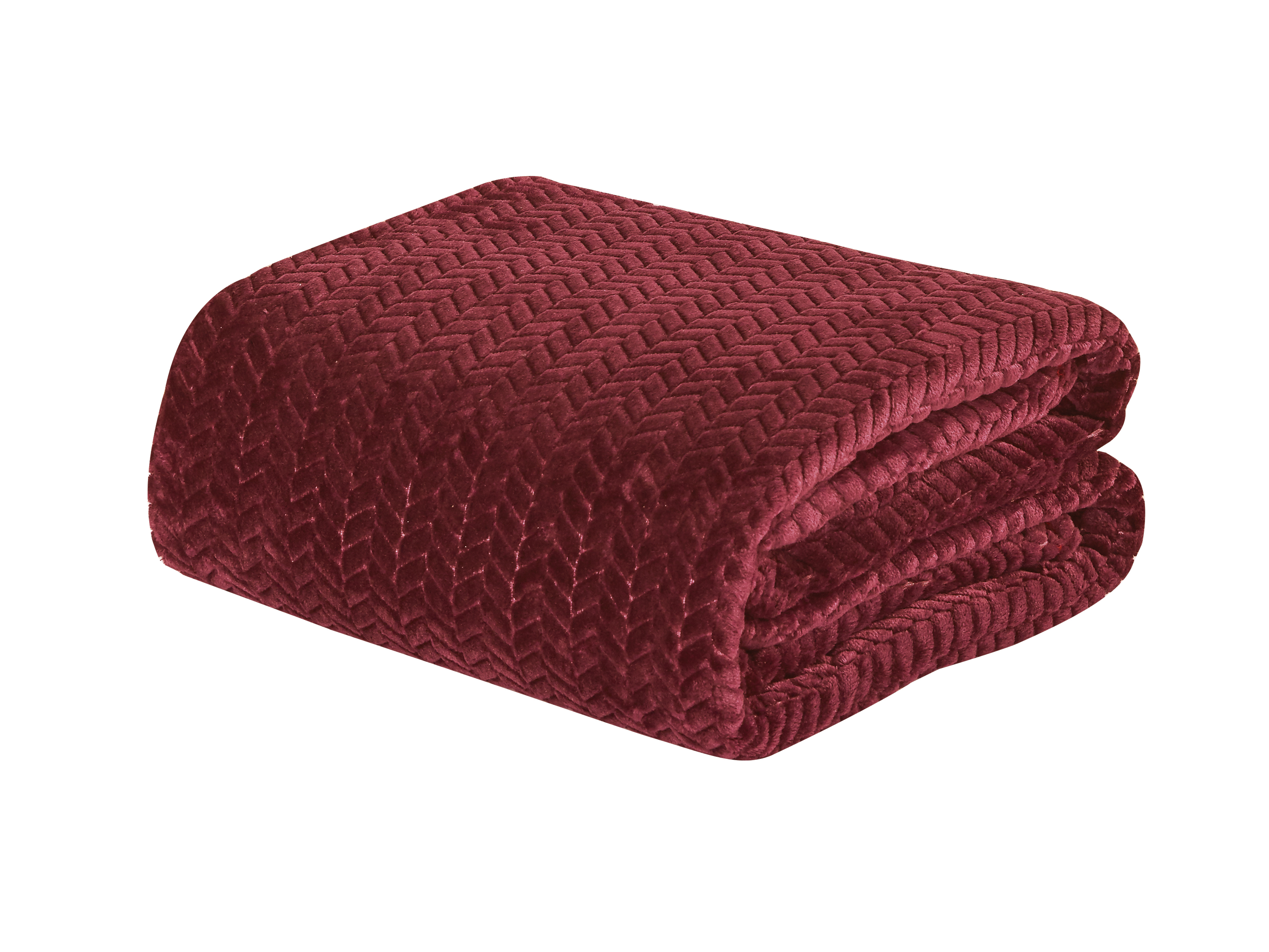 Chevron Braided Queen Blanket 86" x 86" - Gallery 26