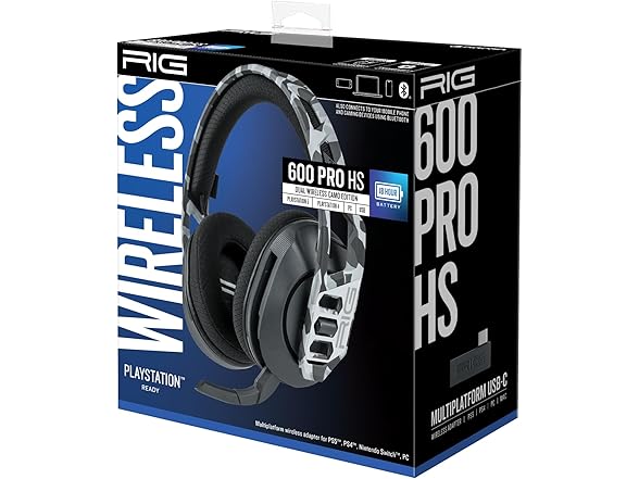 RIG 600 PRO HS Dual Wireless Multiplatform Gaming Headset