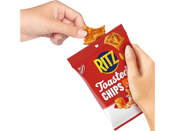 12PK RITZ Toasted Chips Sweet Habanero Crackers