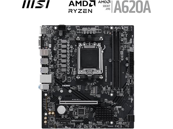 MSI PRO A620AM-B EVO Micro-ATX