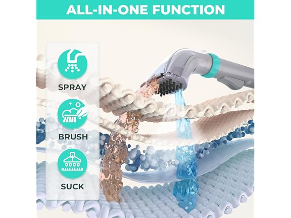 HAUSHOF Steam Carpet Upholstery Cleaner