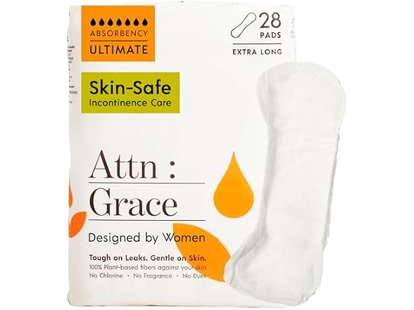 Attn Grace Ultimate Incontinence Pads 28 Pack