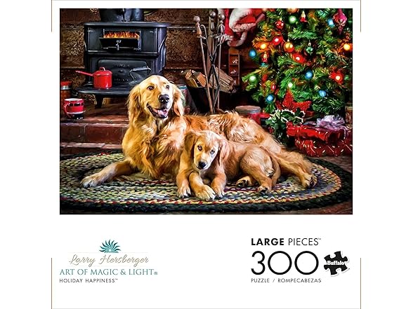 300 Piece Jigsaw Puzzle - Dogs Under The Tree