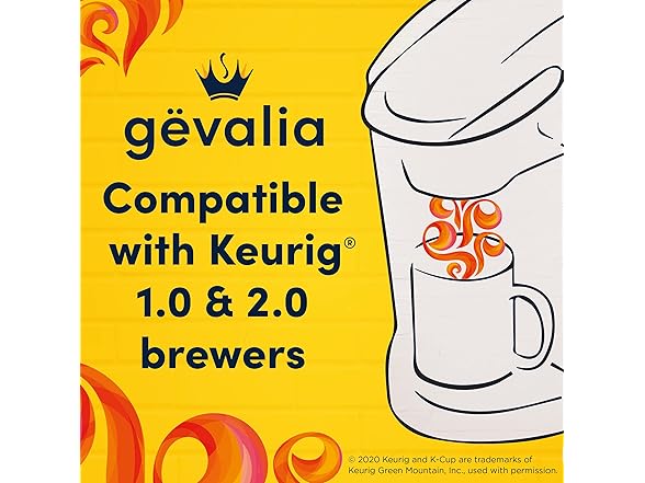 84CT Gevalia Signature Blend Mild Light Roast KCups