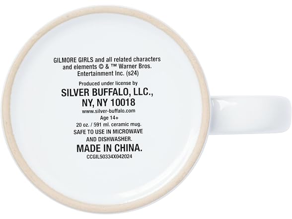Gilmore Girls Luke's Diner Logo Wax Resist Ceramic Mug