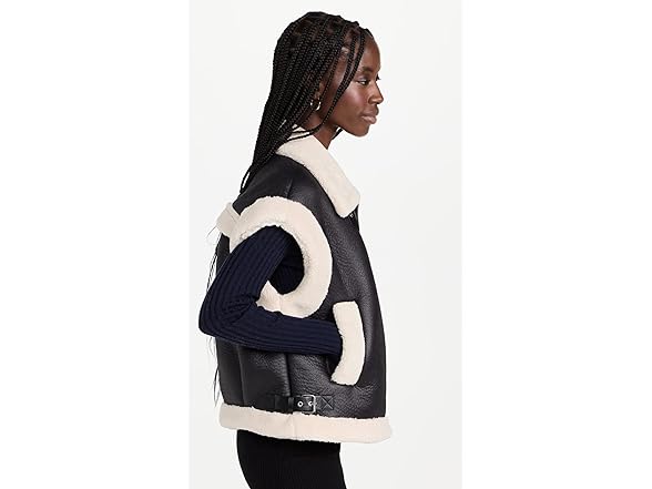 [BLANKNYC] Women's Sherpa Vest (Small-Medium)