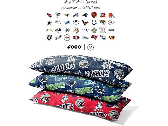 DALLAS COWBOYS Plush Body Pillow