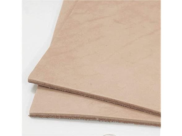 Mahogany Full Grain Buffalo Leather Strips - 8/9 Oz, 3/8 Inch Wide, 46-52 Inch Long - Vegetable Tanned, Robust & Flexible For Belts, Straps, Collars