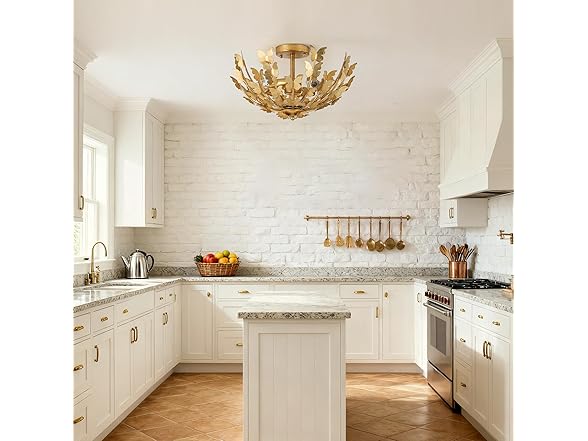 Parrot Uncle BBC3019 Medium Gold Chandeliers for Dining Ro