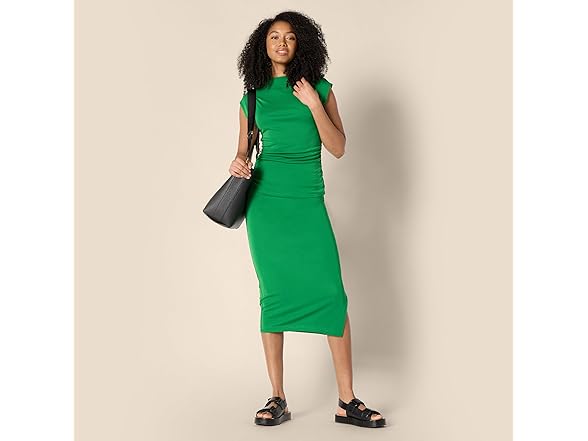 Amazon Essentials Womens Extended Sleeve Ruched Top