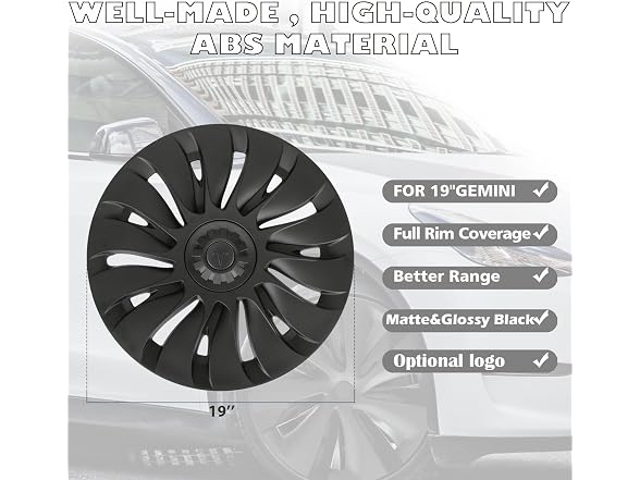 Wheel Covers for Tesla Model Y