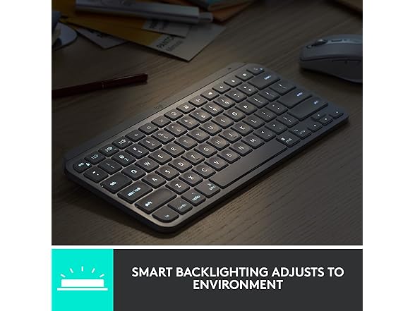 Logitech MX Keys Mini for Mac Minimalist Wireless Keyboard, (Open Box)