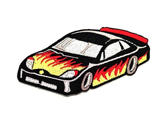 NiPitShop Cute Car Cartoon Patches