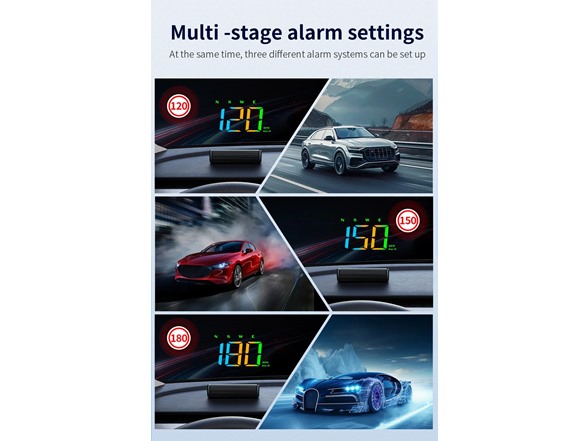 Head-Up Speedometer Display