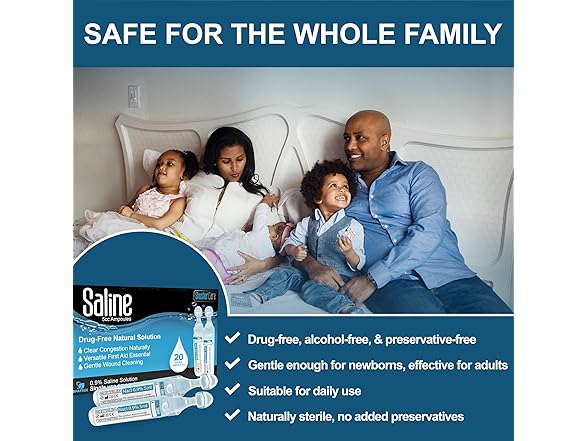 Saline Ampoules 20ct