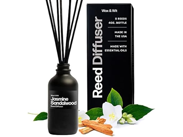 Jasmine Sandalwood Reed Diffuser