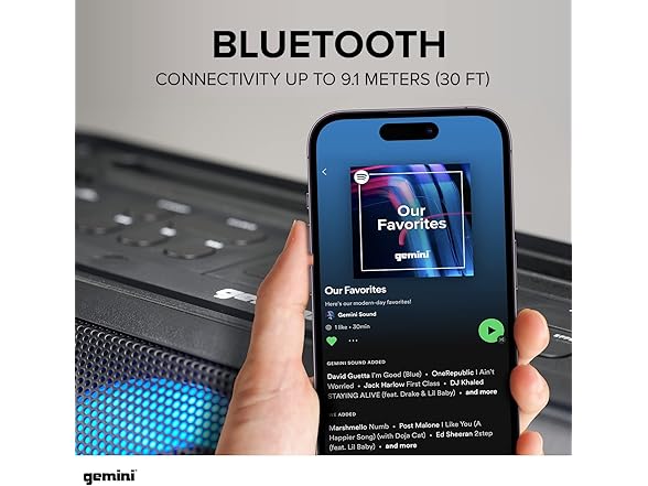 Gemini Bluetooth Home Stereo System