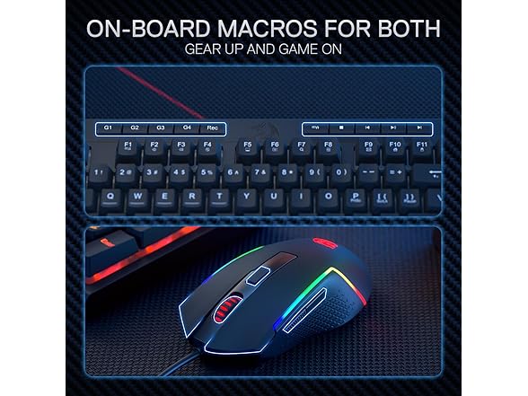 Redragon S141 Gaming Keyboard & Mouse Combo