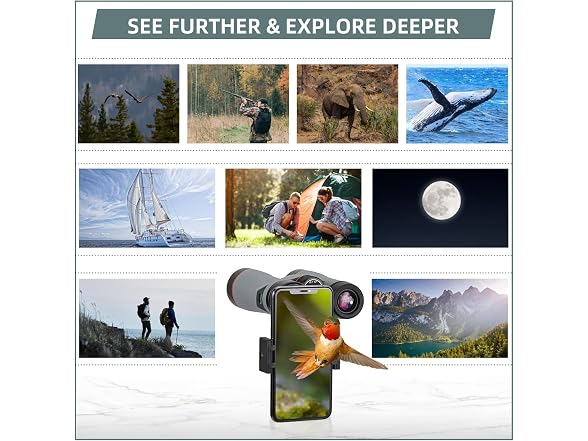 Three Triping 10x42 ED Binoculars for Adults