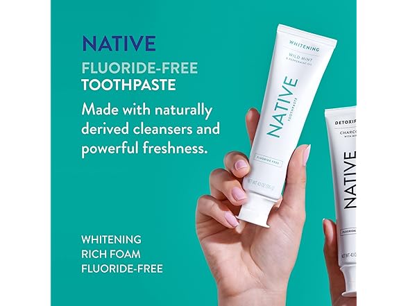 Native Wild Mint Toothpaste 4.1oz