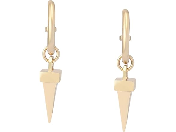 AllSaints Women Laio Spike Charm Huggie Earring - Gallery 2