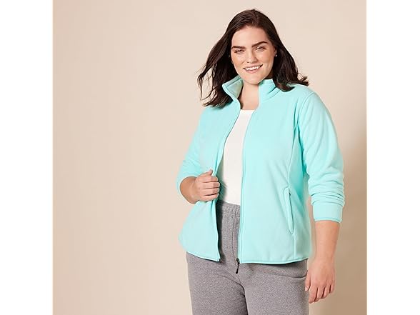 Amazon Essentials Womens ClassicFit FullZip Fleece Jacket (S)