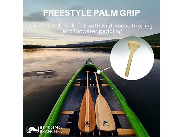 Bending Branches Loon Wood Canoe Paddle