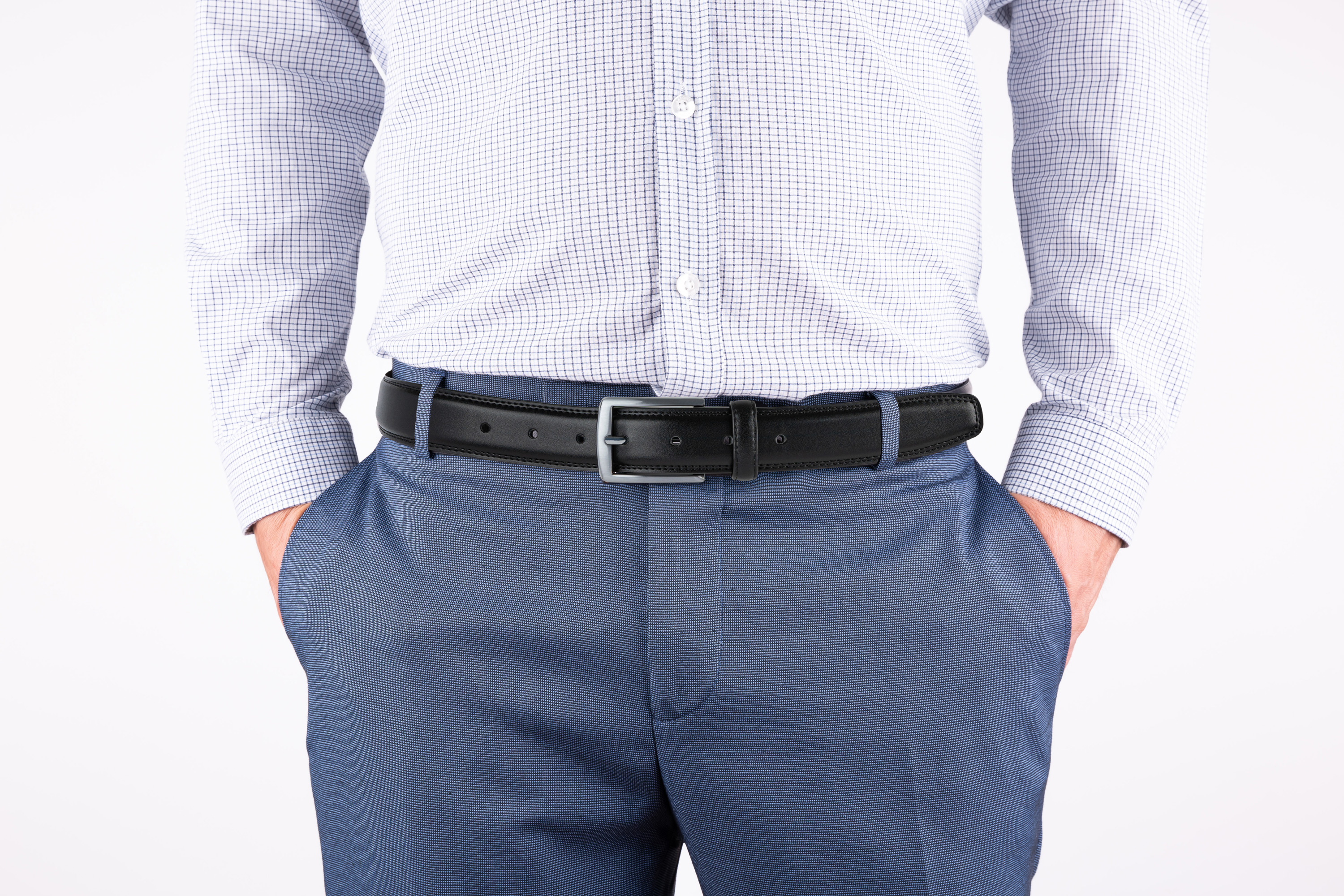 Giorgio Brutini Leather Dress Belt - Gallery 15