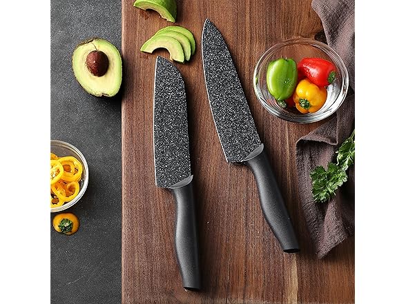 24-Piece Kitchen Knife Set w/ Guards