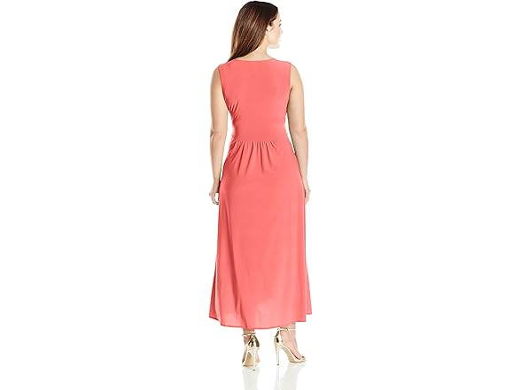 Star Vixen Maxi Dress Coral (2X)
