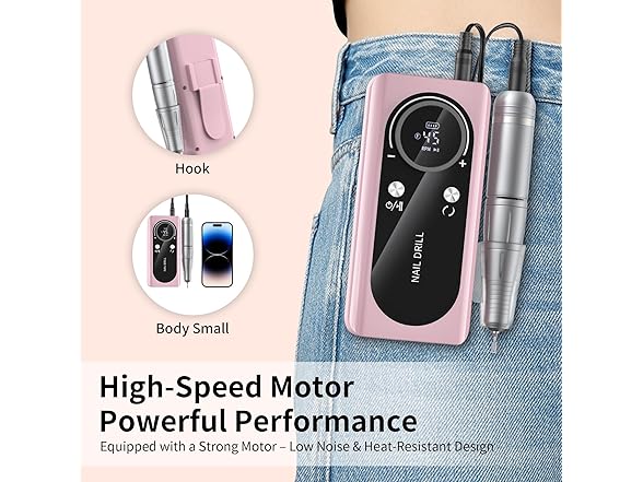 Wiyuam Electric Nail Drill Machine