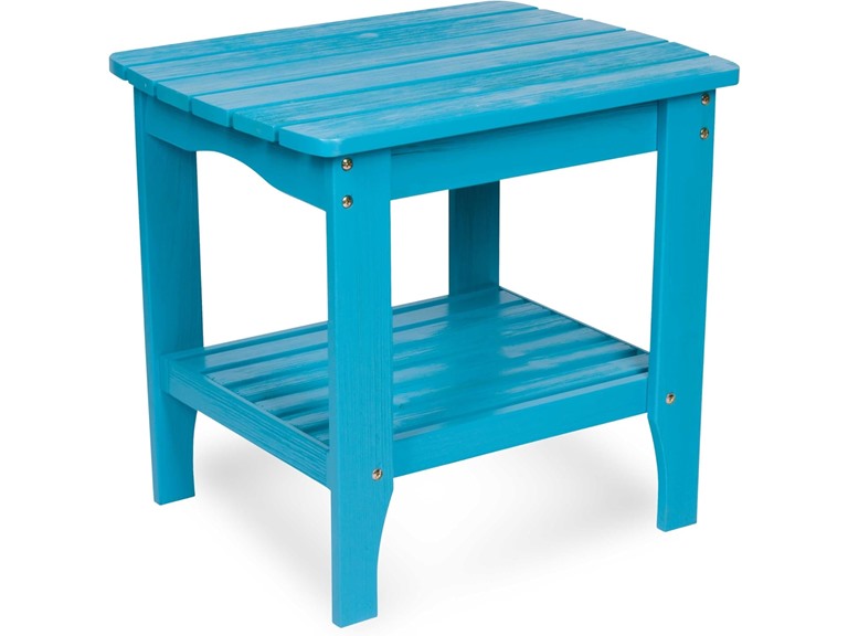 Shine Company 4113AQ Long Island Rectangular Solid Wood 