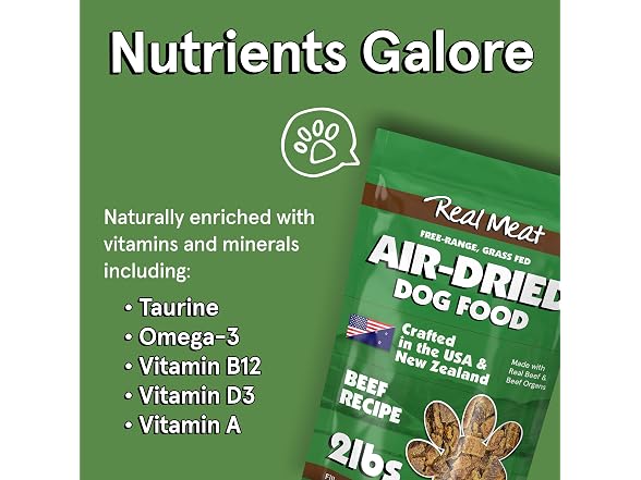 TRMC Real Meat Air Dried Dog Food w/Real Beef