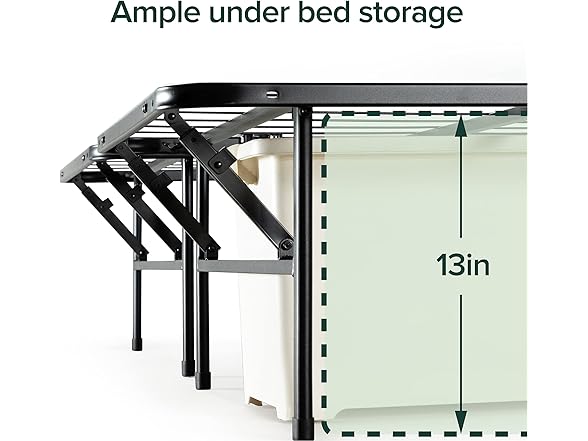 ZINUS SmartBase Tool-Free Assembly Mattress Frame