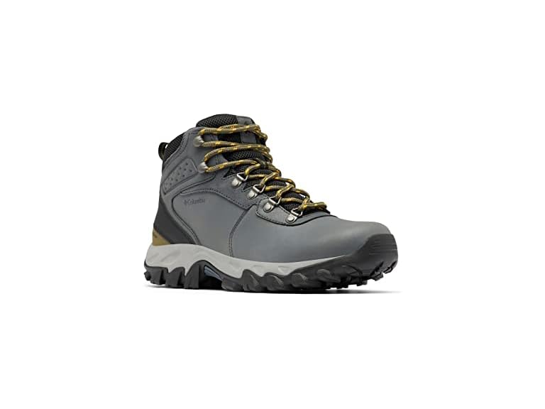 Columbia Men's Newton Ridge Plus II Waterproof Hiking Boot Shoe, Graphite/Black, 17