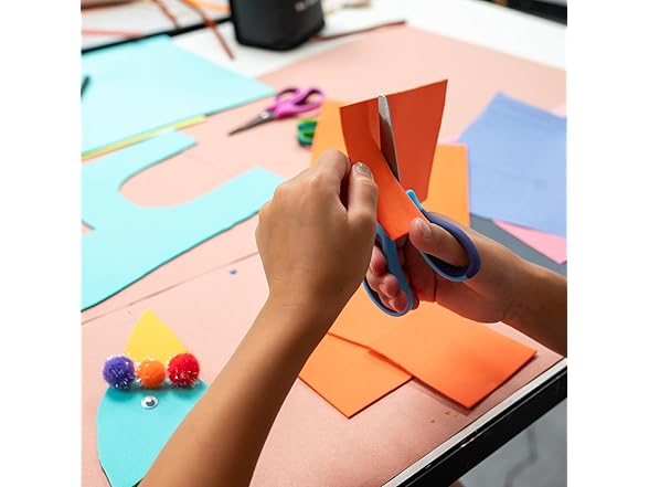 24 Pack Blunt Scissors for Kids