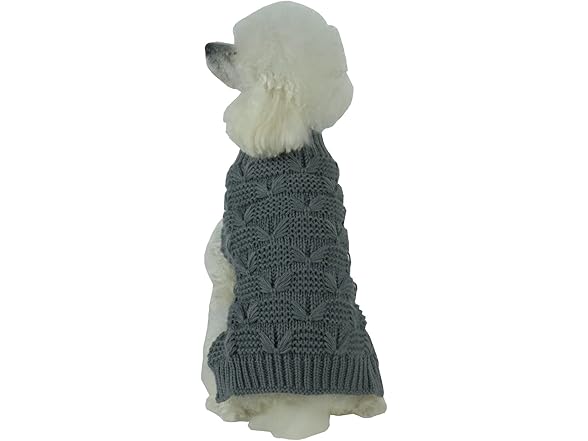 Pet Life ® Butterfly Stitch Pet Sweater