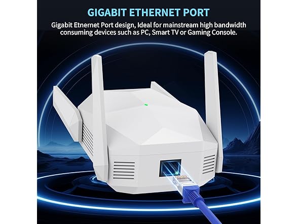 ingabis 2025 AX3000 WiFi 6 Range Extender, WiFi Extender